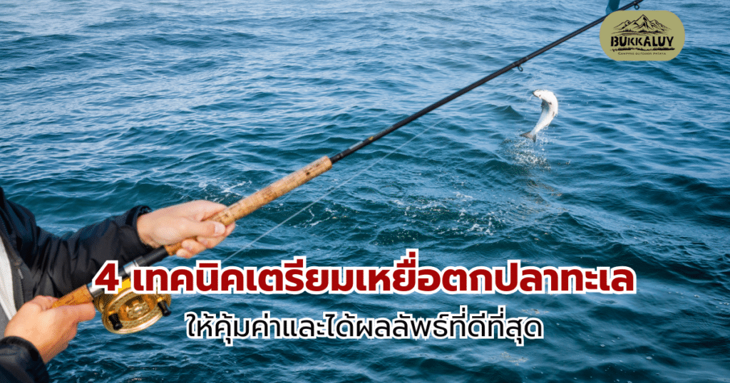 เทคนิคการเตรียมเหยื่อตกปลาทะเล